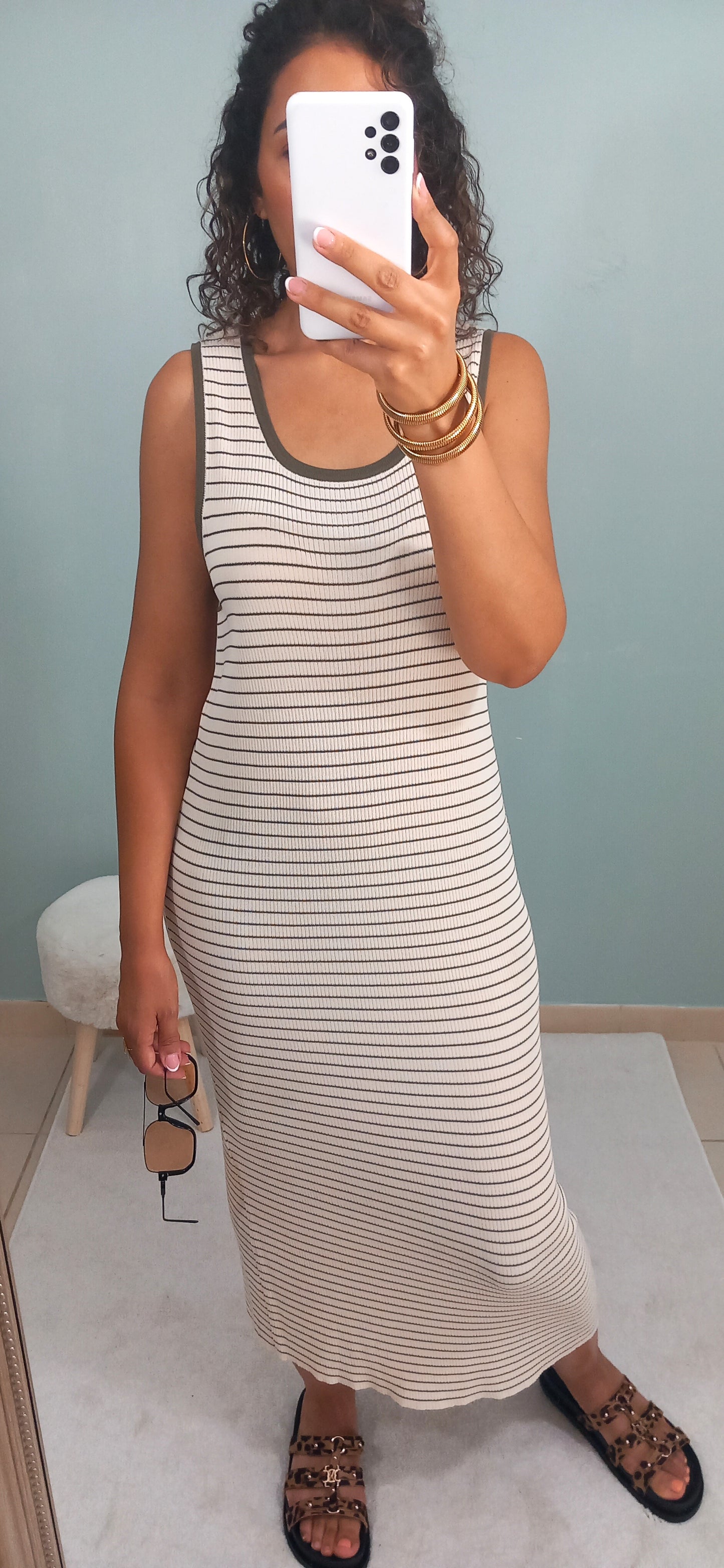 Robe à rayures Louna