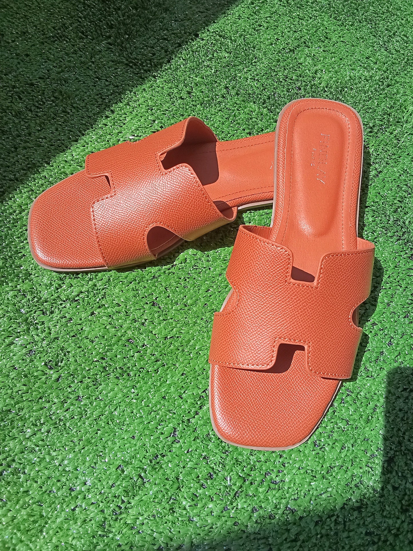 Mules marron