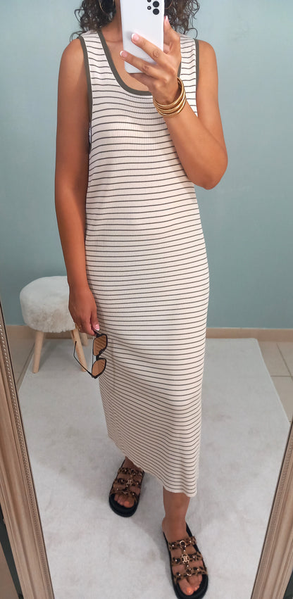 Robe à rayures Louna