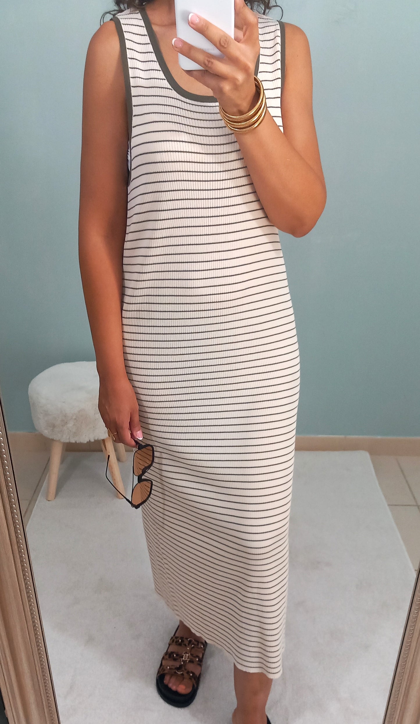 Robe à rayures Louna