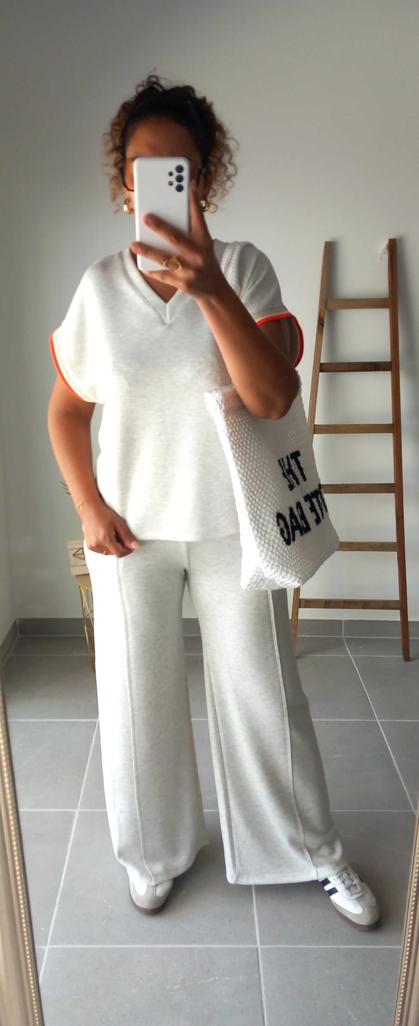 Ensemble gris Johanna