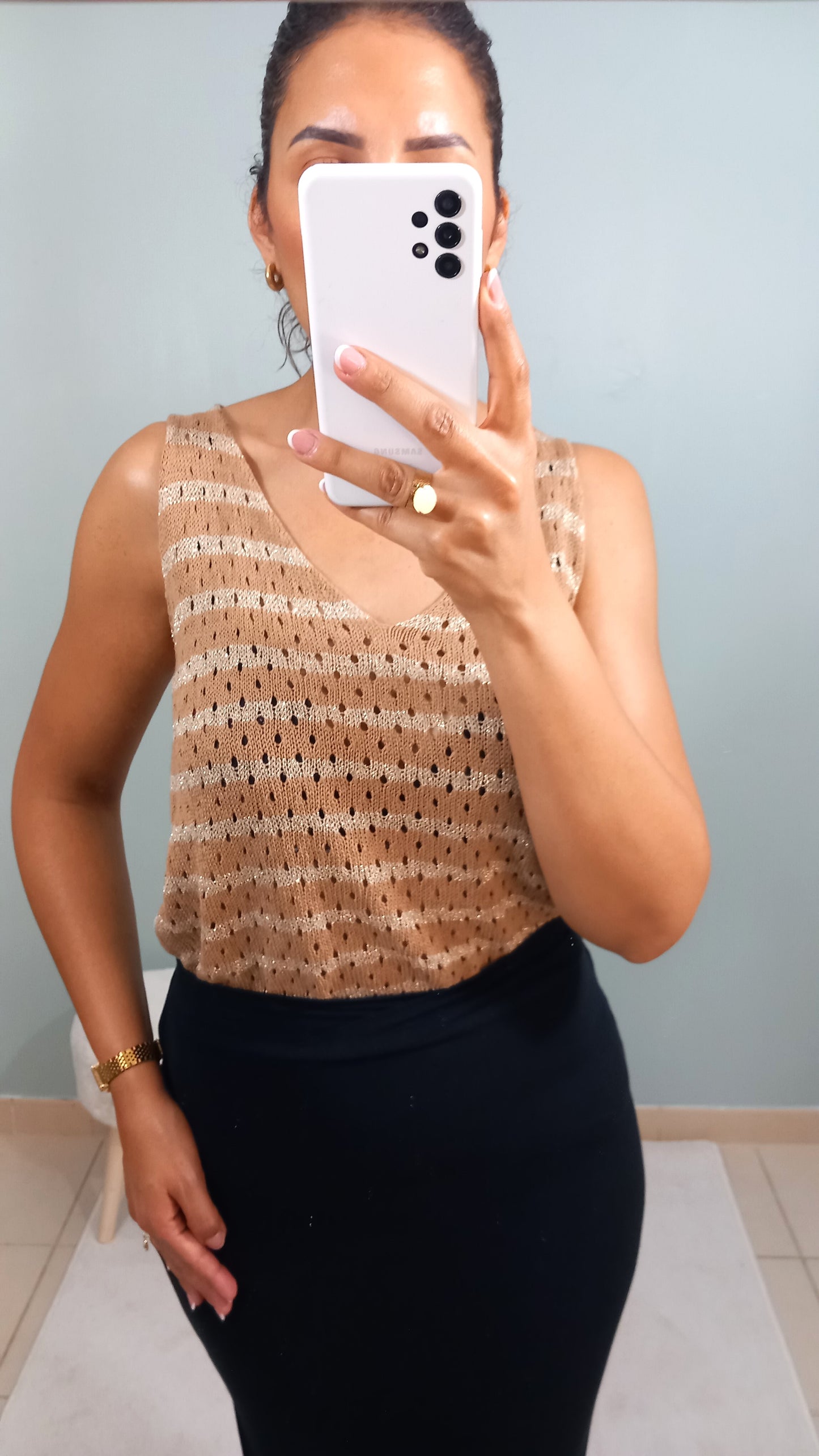 Débardeur rayée Lola