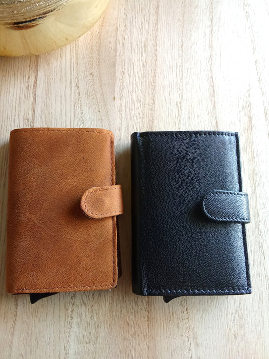 Porte cartes cuir