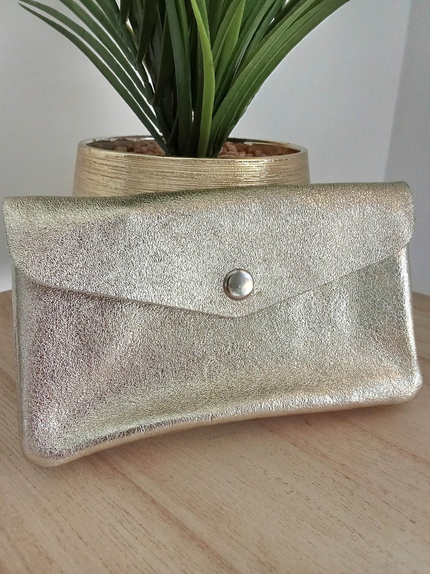 Portefeuilles pochette irisé