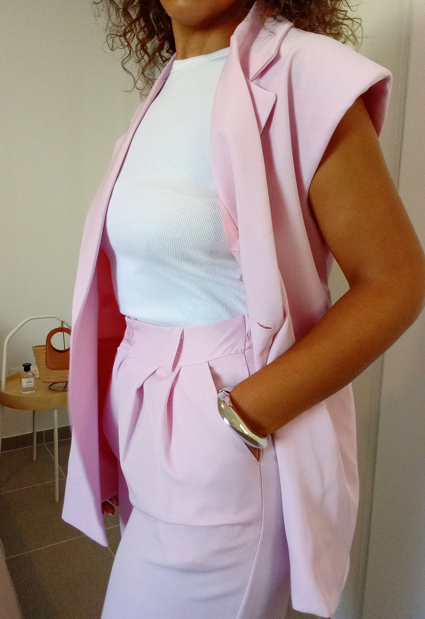 Ensemble rose clair Hana