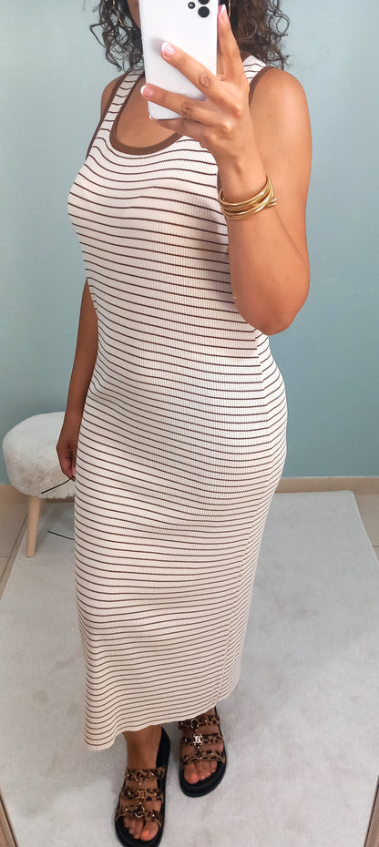Robe à rayures Louna