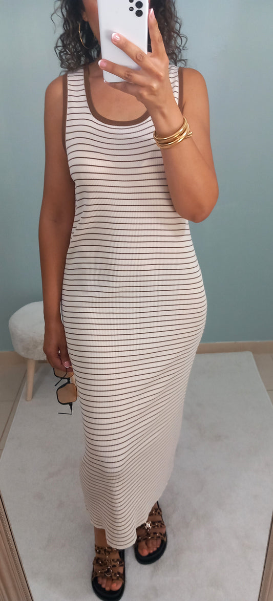 Robe à rayures Louna